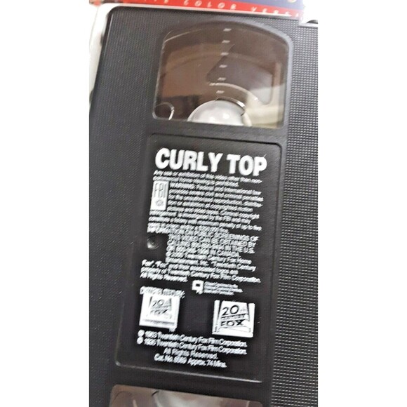 Shirley Temple VHS 3 Tape Gift Set "Curly Top" "Heidi" "Baby Take a Bow" - Picture 10 of 12